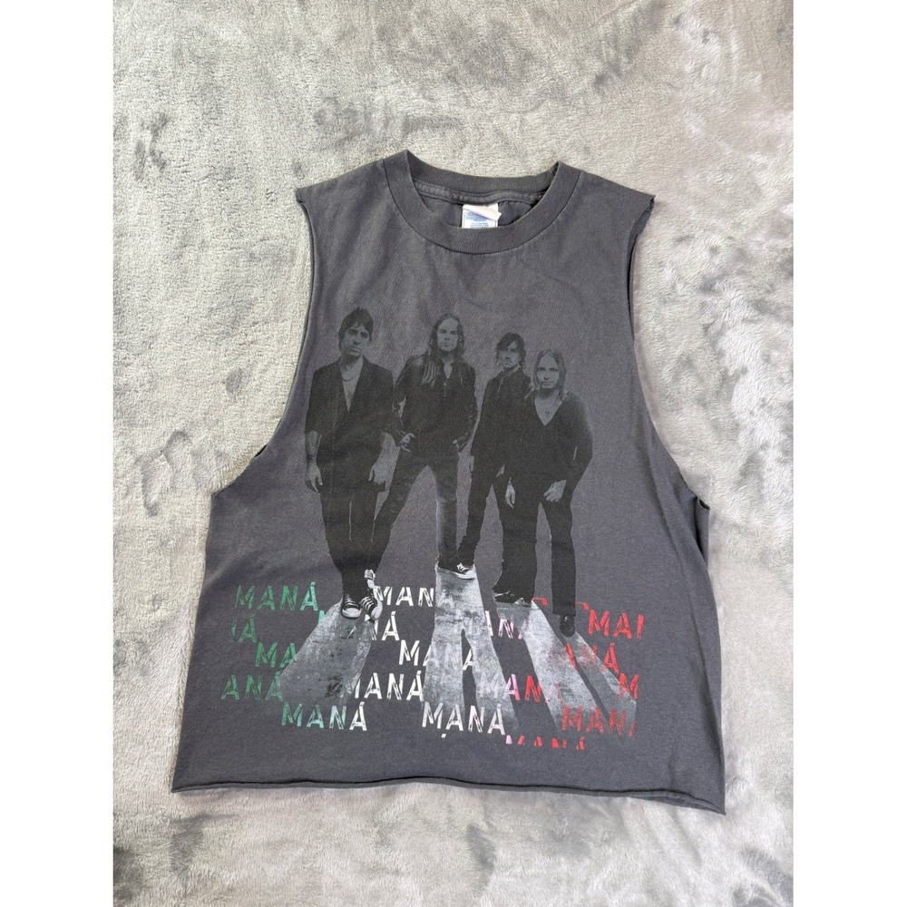 Tennessee River Tour 2007 Amar Es Combatir Concert Sleeveless Tank Top Maná S